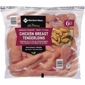Boneless Skinless Chicken Breast Tenderloins - 6lb Pack